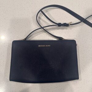 Michael Kors Navy Crossbody Bag